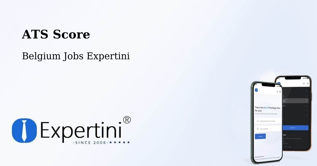 ATS Score - Belgium Jobs Expertini